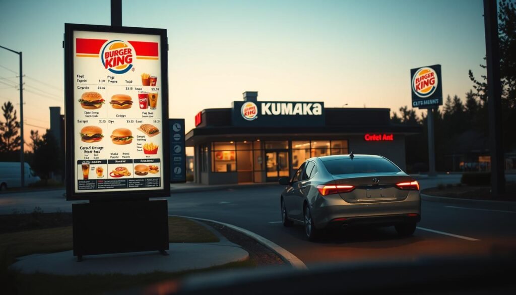 burger king drive thru menu burger king drive thru menu