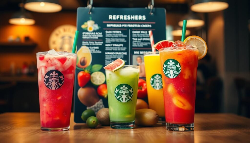starbucks refreshers menu starbucks refreshers menu